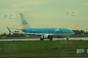 KLM Boeing B 737 Chopin Airport Przemyslaw Chorazykiewicz photo