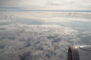 chmury jak malutkie baranki