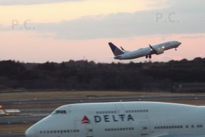 take-off Narita Airport Przemyslaw Chorazykiewicz photo
