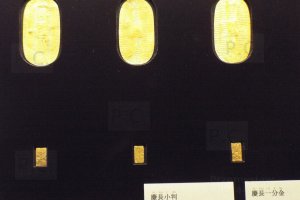 japońskie złote monety Tokio