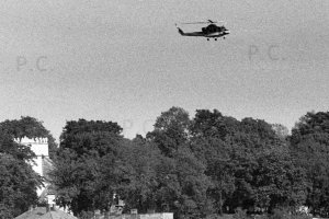 przemyśl zamek helikopter papież