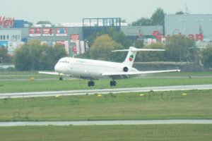 samolot z bułgarii na okęciu