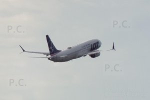 boeing b 737 warszawa okecie start