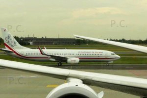polish vip jet chopin poland warsaw b 737