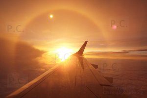 Lot z Rzeszowa-Jasionki do Warszawy-Okęcia 14. 09. 2018