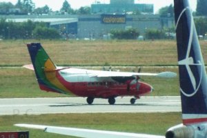 SP-TPA Parrot PolishTurbolet L-410 photo P. Chorazykiewicz.JPG