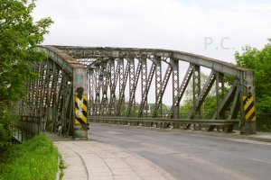 Przemyśl Zana wiadukt (Lwowska Hureczko Medyka Lwów) vintage iron railway bridge Poland (Teschen 1897).jpg