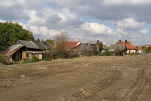 pulled down houses Przemyśl wyburzone domy Lwowska (Hureczko Medyka Lwów) Poland.JPG