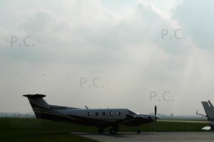 higherthanjumbojets.pl aviation photography Cessna 402B Rzeszow Przemysl Poland.JPG