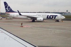 SP-LWD Boeing B 737 higherthanjumbojets.pl fot. Przemysław Chorążykiewicz Przemyśl.JPG
