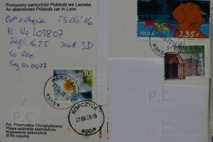 Ropczyce Warszawa stempel pocztowy Chorazykiewicz fotografia lotnictwo higherthanjumbojets.pl.JPG