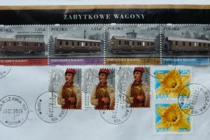 zabytkowe wagony 2007 vintage railway car Poland.JPG