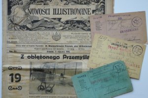 Nowości Illustrowane  higherthanjumbojets.pl Chorazykiewicz Poczta Lotnicza Twierdza Przemysl.JPG