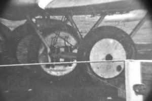 podwozie undercarriage Caudron F.81 higherthanjumbojets.pl Przemyslaw Chorazykiewicz.JPG