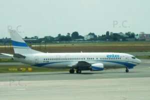 Enter B 737 SP-ENB higherthanjumbojets.pl fot. P. Chorązykiewicz (Boeing Enter Air czerwiec 2018).JPG