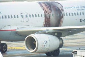 Acropolis Museum A320 SX-DVU higherthanjumbojets.pl Chopin Airport 12-12-2018.JPG