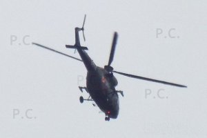 fotografia lotnictwo historia śmigłowiec w-3 nad Przemyślem.JPG