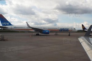 Boeing B 757 Arkia 4X-BAW lotnisko F. Chopina (Warszawa-Okęcie) 9. 05. 2017