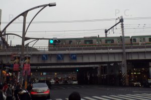 chorazykiewicz tokio latarnia most wiadukt ueno pociąg higherthanjumbojets.pl