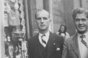 1936 zabytkowa przedwojenna witryna wystawowa na franciszkańskiej w przemyślu.JPG