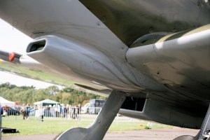 niegroźna awaria spitfire wyciek oleju