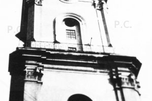 vintage clock tower przemysl poland.JPG