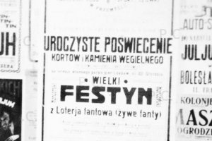 Stare plakaty w Przemyślu - Old posters in Przemysl