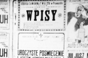 stary plakat szkoła zawodowa wpisy zabytkowa reklama historia.JPG