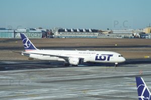 Powrót Dreamlinera z kolejnego lotu.JPG