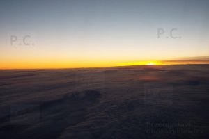 wschód słońca między Rzeszowem i Warszawą.JPG