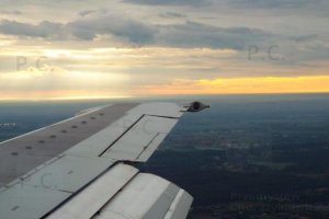 LO3804 sunrise and clouds 23. 05. 2019 Boeing B 737 LY-LGW GetJet Airlines