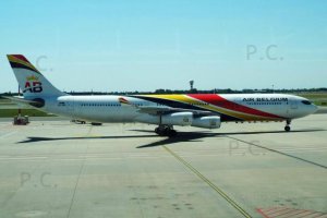 oo-abd air belgium chopin airport fotografia lotnictwo historia.JPG
