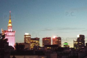 pink palace of culture and science night photo przemyslaw chorazykiewicz.JPG