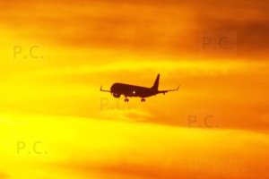 chopin airport sunset june 2019 przemyslaw chorazykiewicz.JPG