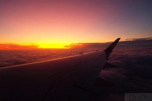 Red dawn flight LO3804 PLL LOT Embraer 170 SP-LDF 17. 09. 2019