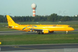 SP-LNO Yellow Embraer 195 LOT Polish Airlines Chopin 17. 09. 2019