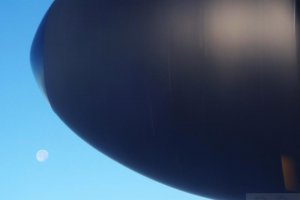 Bombardier Q400 PLL LOT SP-EQK Flight L03903 Mid-Day Moon 16. 10. 2019