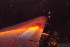 daybreak stunning light effects jet airplane.JPG