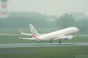 polish executive b 737 chopin departure december 2019.JPG