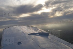 Lot grudzień 2006 Piper PA-28 (Londyn, Harlow, Duxford, North Weald)
