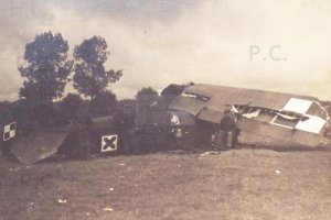 samolot potez lwow 1931 pilot halicki obserwator wczelik.JPG