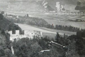 Potez 25 Recce Photo of Dobromil Castle Ruins (Potez XXV), Lvov-Sknilov Aifield