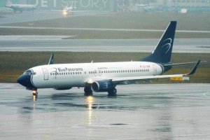 Boeing B 737 EI-GIM Blue Panorama Chopin Airport 10. 01. 2020