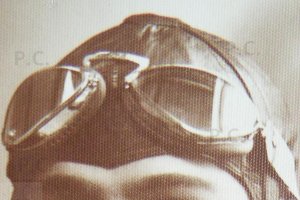 stare okulary lotnicze pilotka goggles pilot flying helmet.JPG