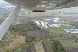 Hureczko z lotu ptaka (Cessna 152)