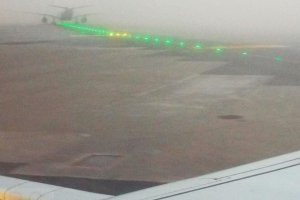 warsaw chopin airport flight operations 17 january 2020.JPG