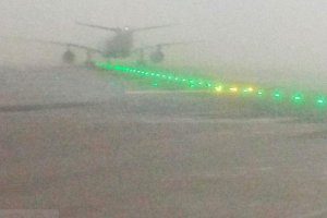 Warsaw Chopin Airport 17. 01. 2020 Mist