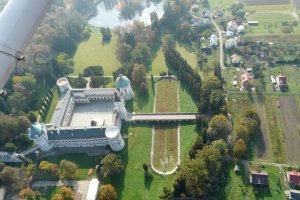 krasiczyn bird eye view