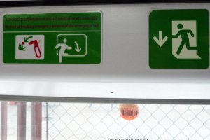 method of breaking emergency window of emergency exit ukrainian railways.JPG