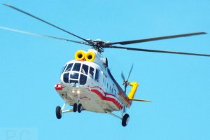 mi-8 25. 06. 2019 warszawa lotnisko chopina.JPG
